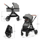 Універсальна коляска 2 в 1 Kinderkraft Esme Grey KSESME00GRY2000