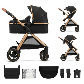 Універсальна коляска 2 в 1 Kinderkraft Esme Black KSESME00BLK2000