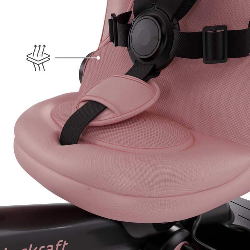 Триколісний велосипед Kinderkraft Aveo 2 Plus Pink KRAVEO02PNK0000
