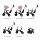 Триколісний велосипед Kinderkraft Aveo 2 Plus Pink KRAVEO02PNK0000
