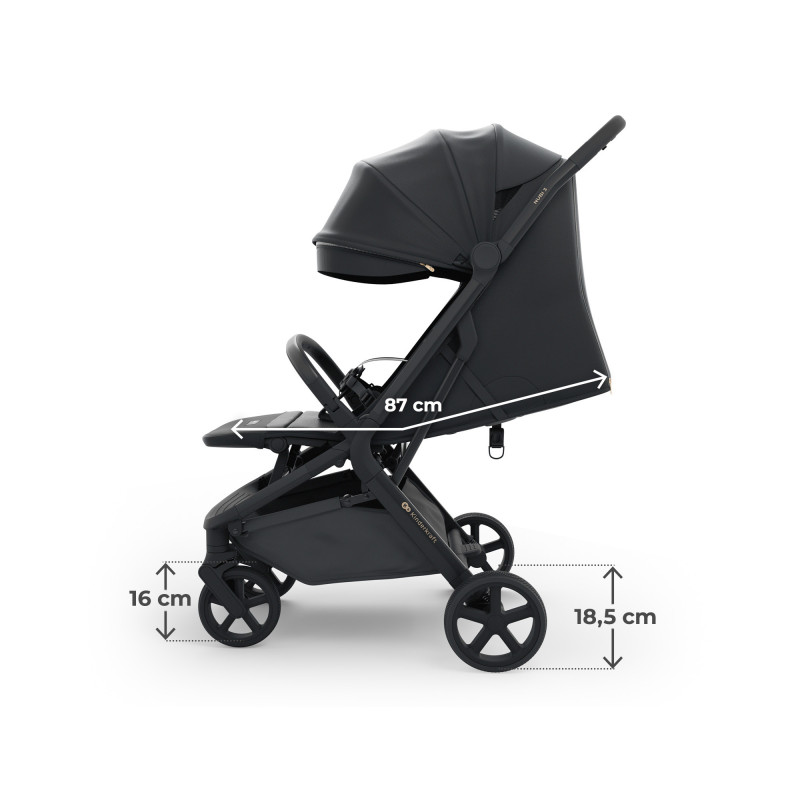Прогулянкова коляска Kinderkraft Nubi 3 Midnight Black KSNUBI03BLK0000