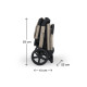 Прогулянкова коляска Kinderkraft Nubi 3 Sand Beige KSNUBI03BEG0000