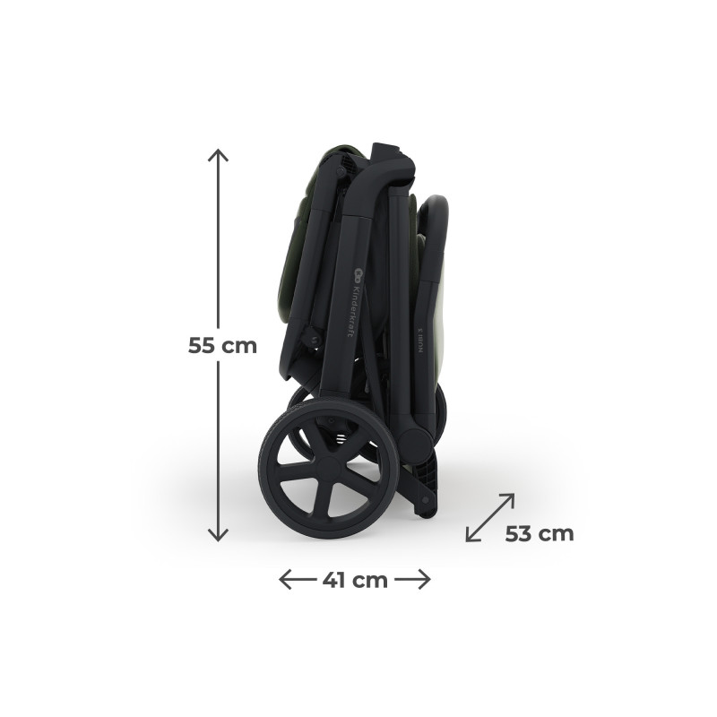 Прогулянкова коляска Kinderkraft Nubi 3 Mystic Green KSNUBI03GRE0000
