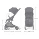 Прогулянкова коляска Kinderkraft Indy 3 Coal Black KSINDY03BLK0000