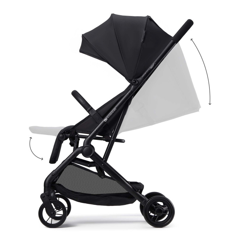 Прогулянкова коляска Kinderkraft Indy 3 Coal Black KSINDY03BLK0000
