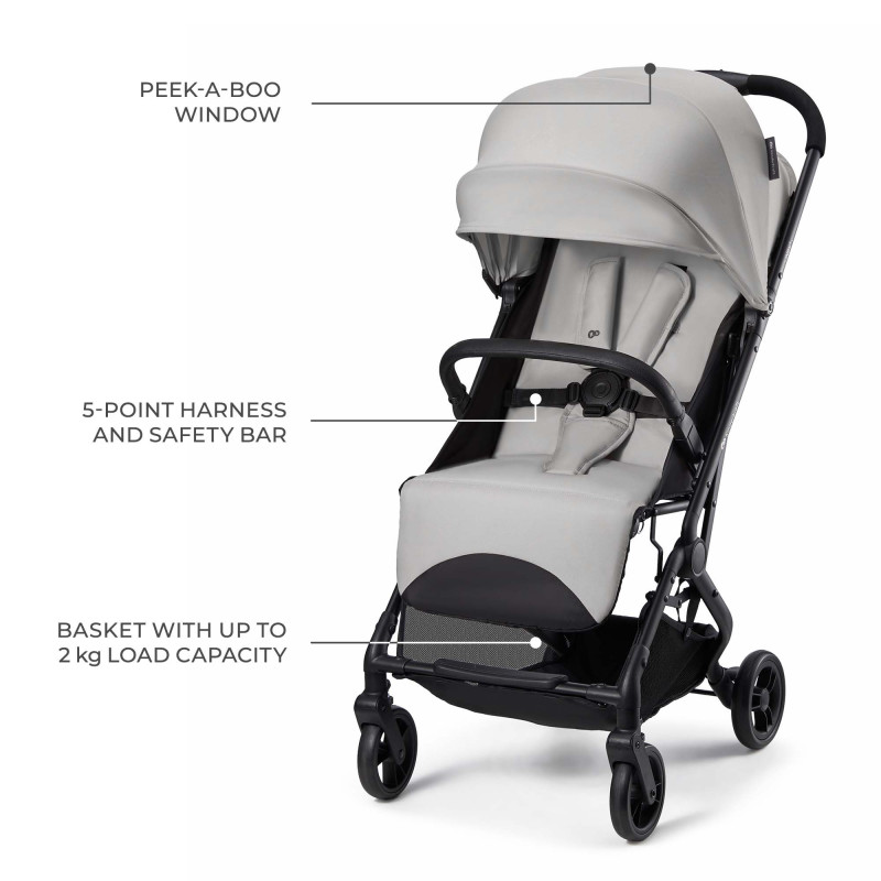 Прогулянкова коляска Kinderkraft Indy 3 Urban Grey KSINDY03GRY0000
