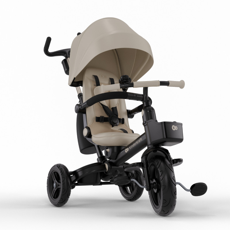 Триколісний велосипед Kinderkraft Aveo 2 Plus Beige KRAVEO02BEG0000