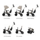 Триколісний велосипед Kinderkraft Aveo 2 Plus Beige KRAVEO02BEG0000