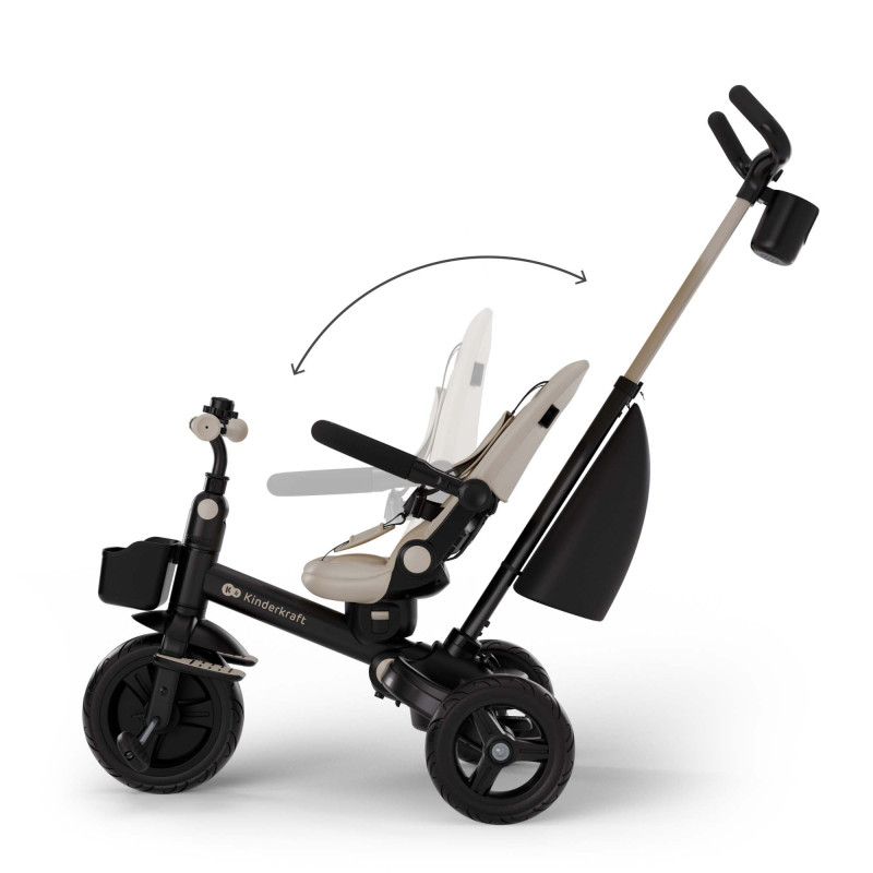 Триколісний велосипед Kinderkraft Aveo 2 Plus Beige KRAVEO02BEG0000