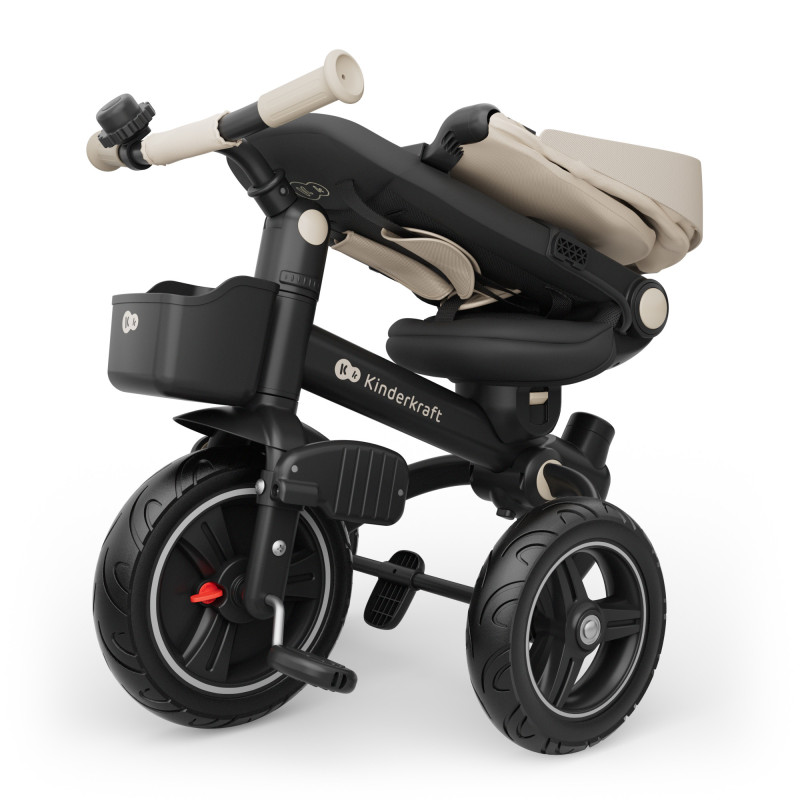 Триколісний велосипед Kinderkraft Spinstep 2 Plus Beige KRSPST02BEGPL00