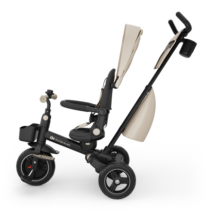 Триколісний велосипед Kinderkraft Spinstep 2 Plus Beige KRSPST02BEGPL00