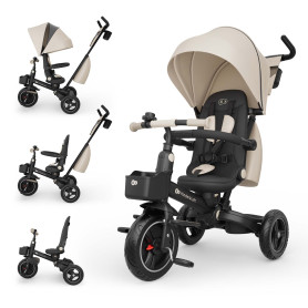 Триколісний велосипед Kinderkraft Spinstep 2 Plus Beige KRSPST02BEGPL00