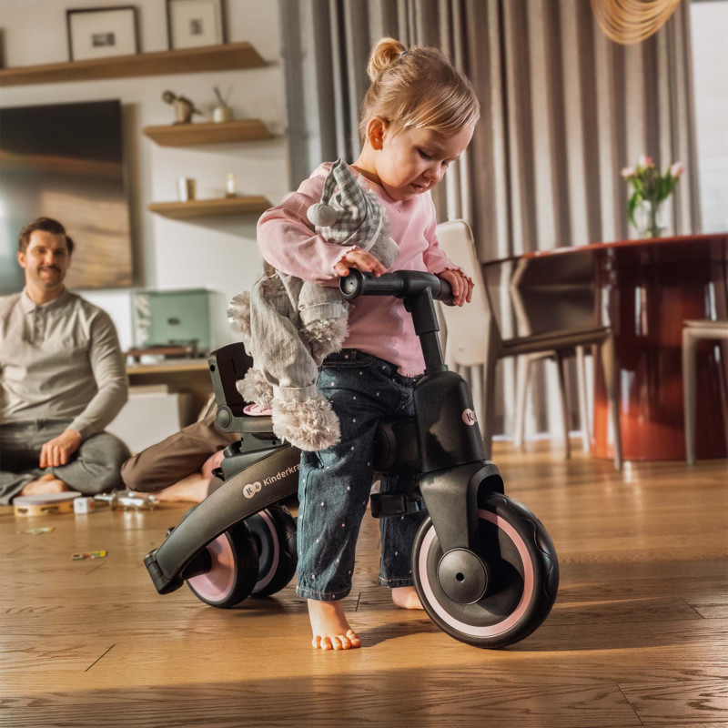 Триколісний велосипед Kinderkraft Jazz 3 Pink KRJAZZ03PNK0000
