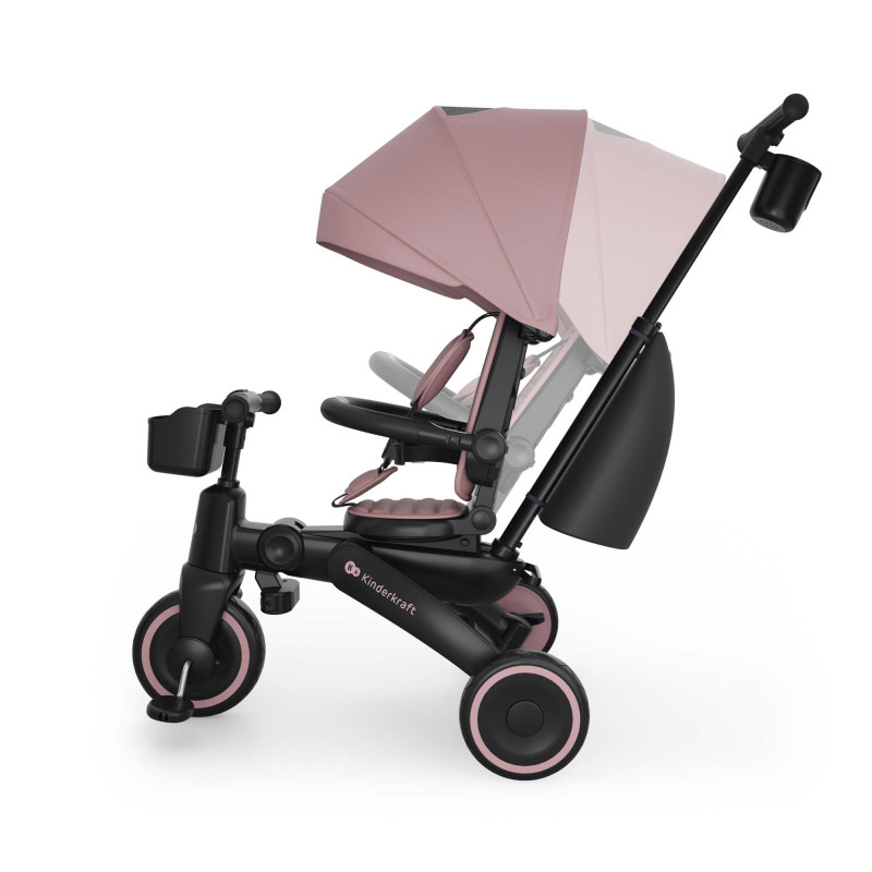 Триколісний велосипед Kinderkraft Jazz 3 Pink KRJAZZ03PNK0000
