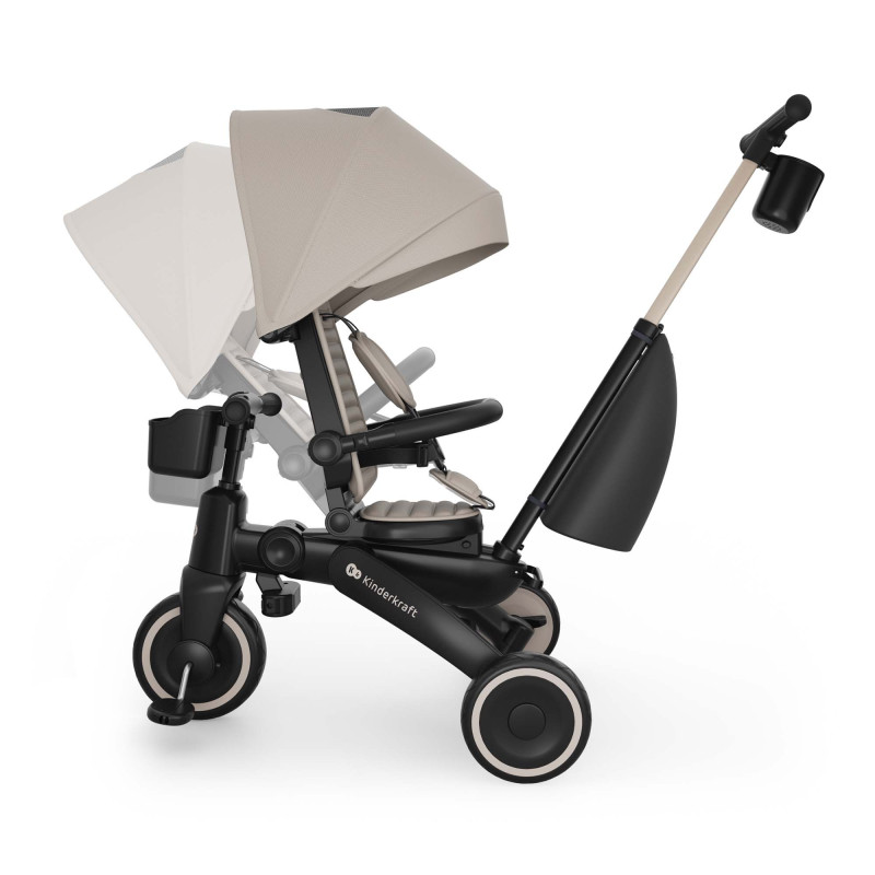 Триколісний велосипед Kinderkraft Jazz 3 Beige KRJAZZ03BEG0000