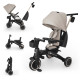 Триколісний велосипед Kinderkraft Jazz 3 Beige KRJAZZ03BEG0000