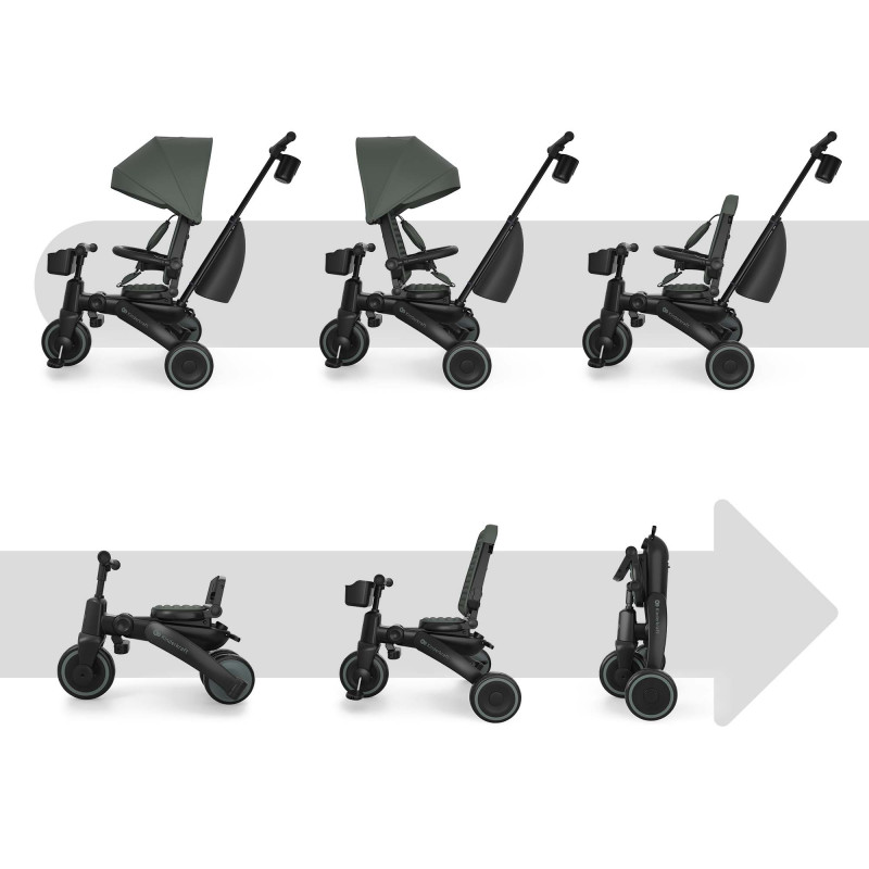 Триколісний велосипед Kinderkraft Jazz 3 Green KRJAZZ03GRE0000