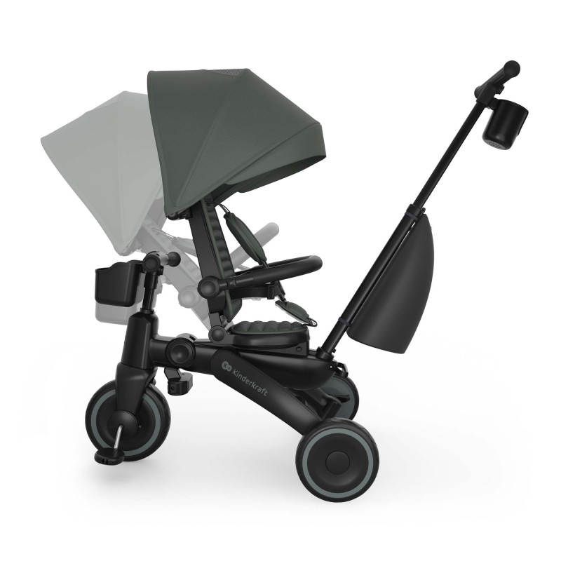 Триколісний велосипед Kinderkraft Jazz 3 Green KRJAZZ03GRE0000