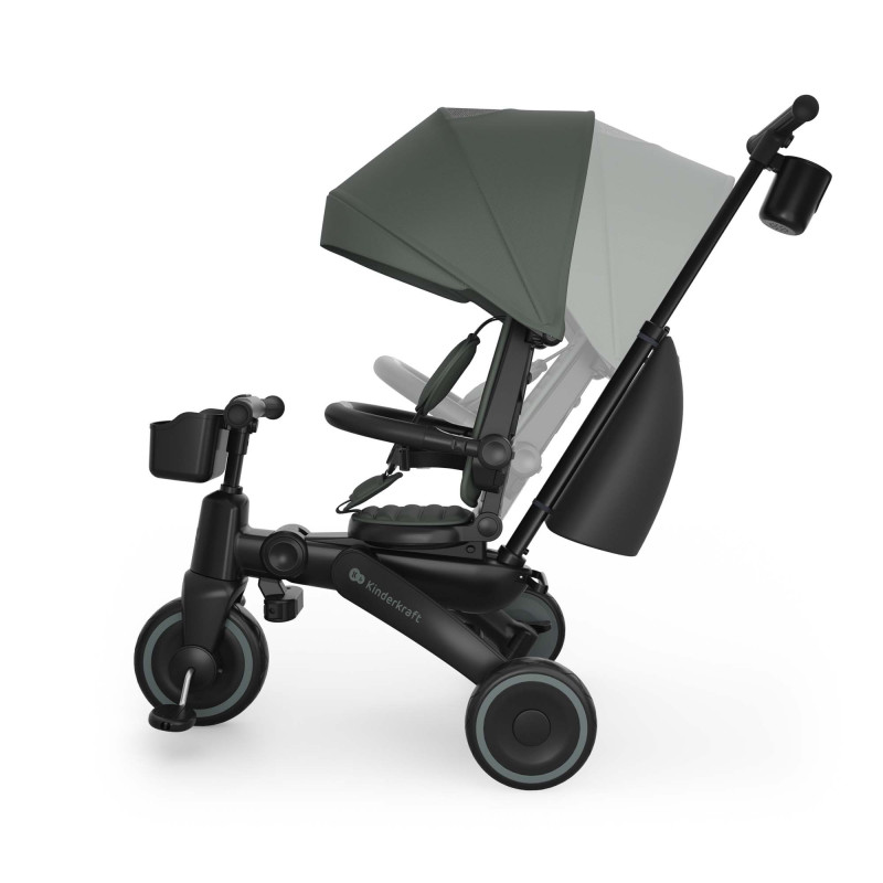Триколісний велосипед Kinderkraft Jazz 3 Green KRJAZZ03GRE0000