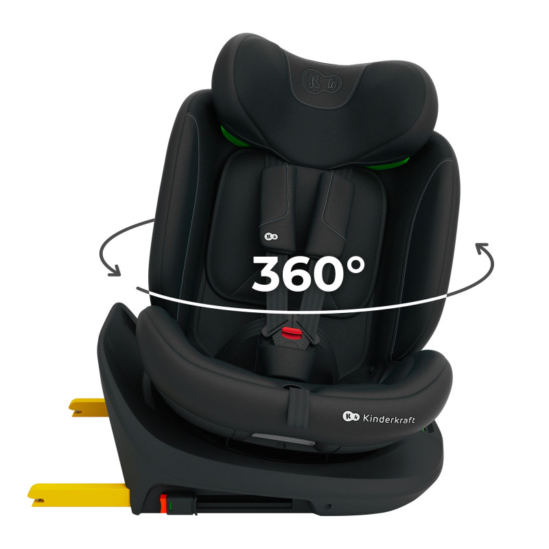 Автокрісло Kinderkraft i-Grow 2 Plus i-Size Black KCIGRO02BLKPL00