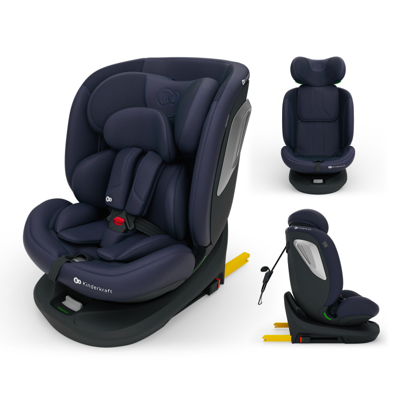 Автокрісло Kinderkraft i-Grow 2 Plus i-Size Navy KCIGRO02NAVPL00
