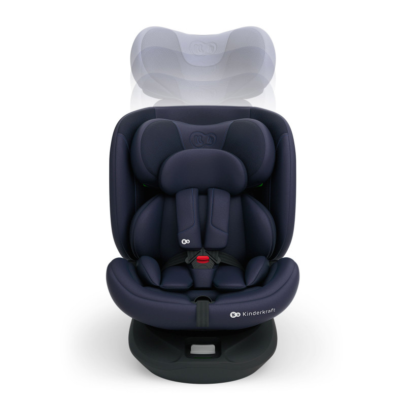 Автокрісло Kinderkraft i-Grow 2 Plus i-Size Navy KCIGRO02NAVPL00