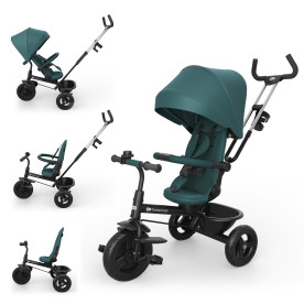 Триколісний велосипед Kinderkraft Aston 2 Plus Green KRASTO02GREPL00