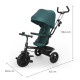 Триколісний велосипед Kinderkraft Aston 2 Plus Green KRASTO02GREPL00