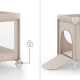 Ліжко-манеж Kinderkraft Leody UP Beige KCLEODUPBEG0000