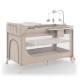 Ліжко-манеж з пеленатором Kinderkraft Leody Up Beige KCLEODUPBEG00AC