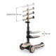 Самокат Kinderkraft Halley 2 Stone White KRHALL02WHT0000