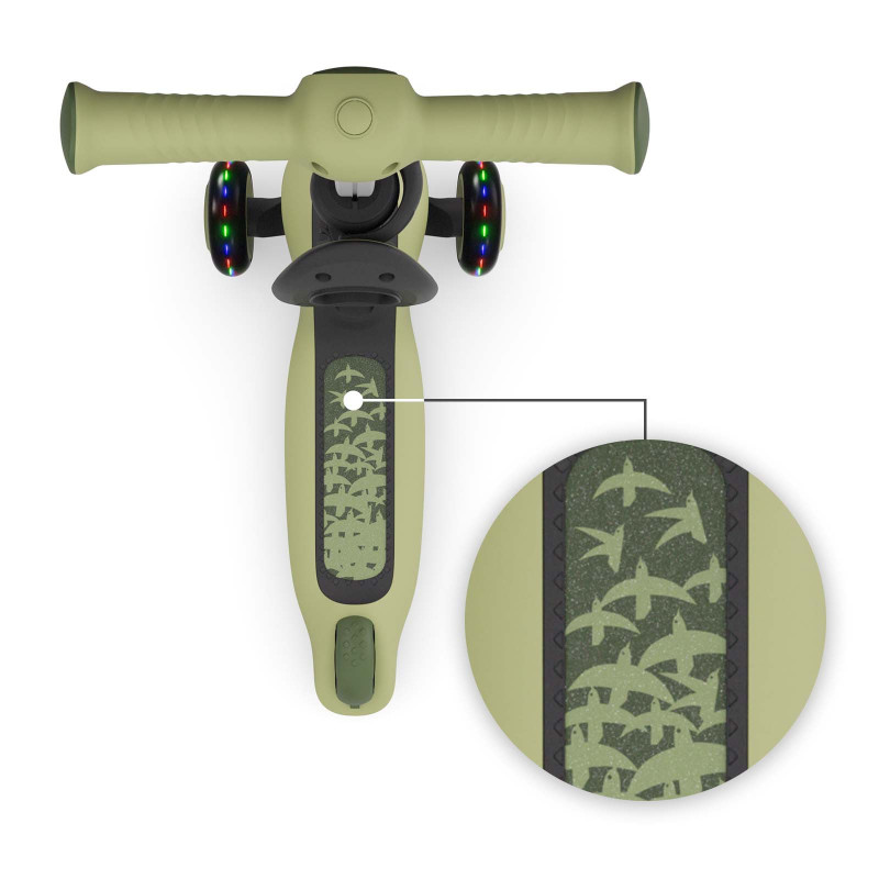 Самокат Kinderkraft Halley 2 Grassland Green KRHALL02GRE0000