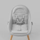 Стільчик для годування 2 в 1 Kinderkraft Fini Up Grey KHFINIUPGRY0000