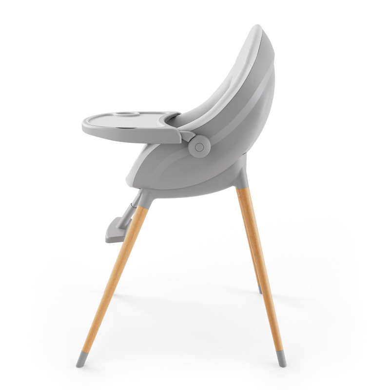 Стільчик для годування 2 в 1 Kinderkraft Fini Up Grey KHFINIUPGRY0000