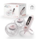 Подвійний електричний молоковідсмоктувач Kinderkraft GentleFlow Pink KEGEFL00PNK0000