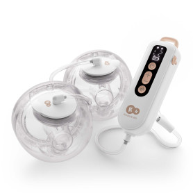 Подвійний електричний молоковідсмоктувач Kinderkraft GentleFlow Gold KEGEFL00GLD0000