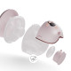 Електричний молоковідсмоктувач Kinderkraft MamaFlow Pink KEMAFL00PNK0000