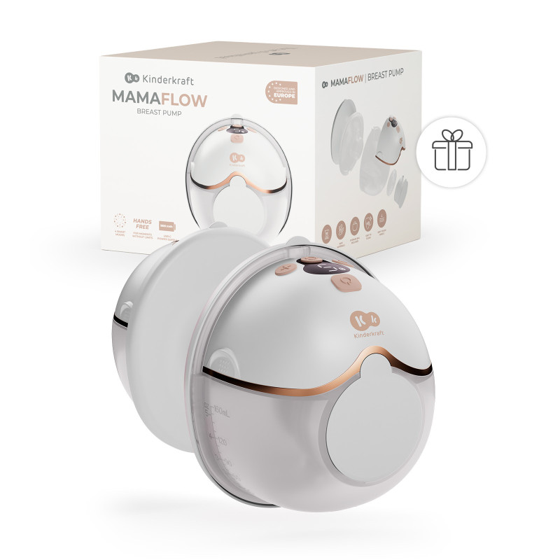 Електричний молоковідсмоктувач Kinderkraft MamaFlow Gold KEMAFL00GLD0000