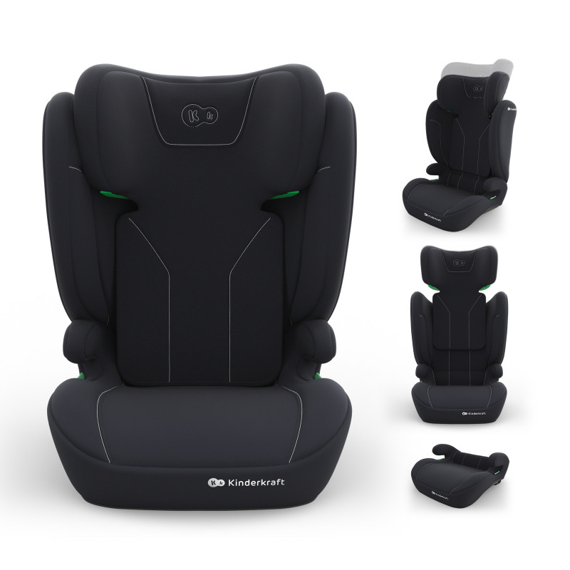 Автокрісло Kinderkraft i-Spark 2 Plus i-Size Black KCISPA02BLKPL00