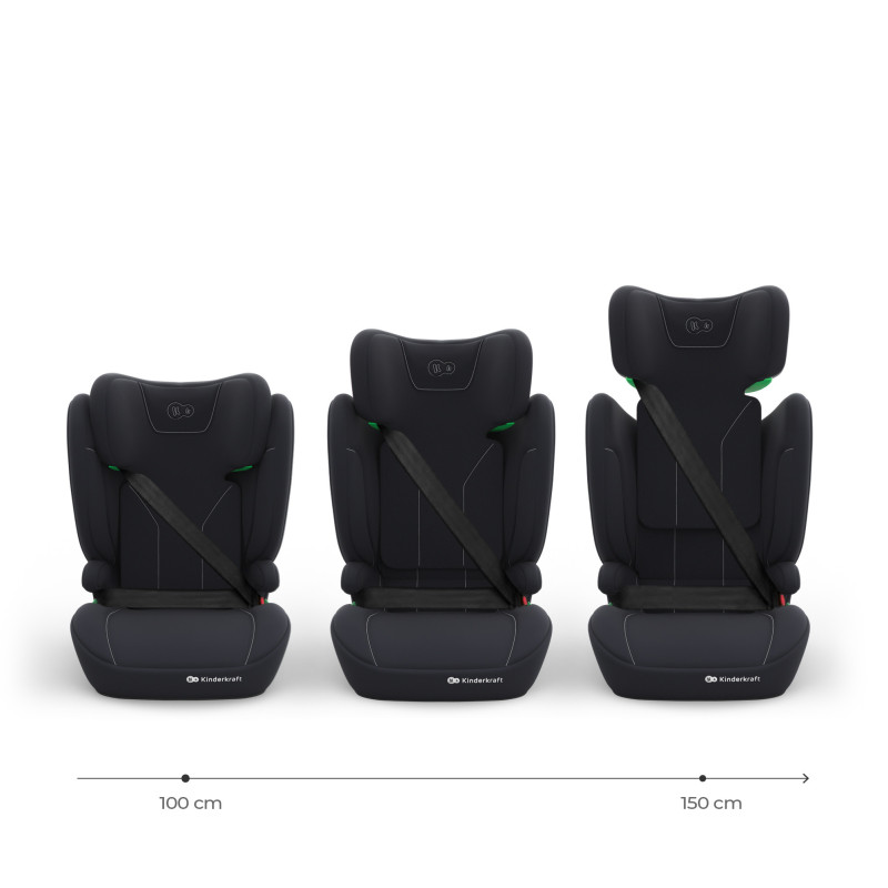 Автокрісло Kinderkraft i-Spark 2 Plus i-Size Black KCISPA02BLKPL00