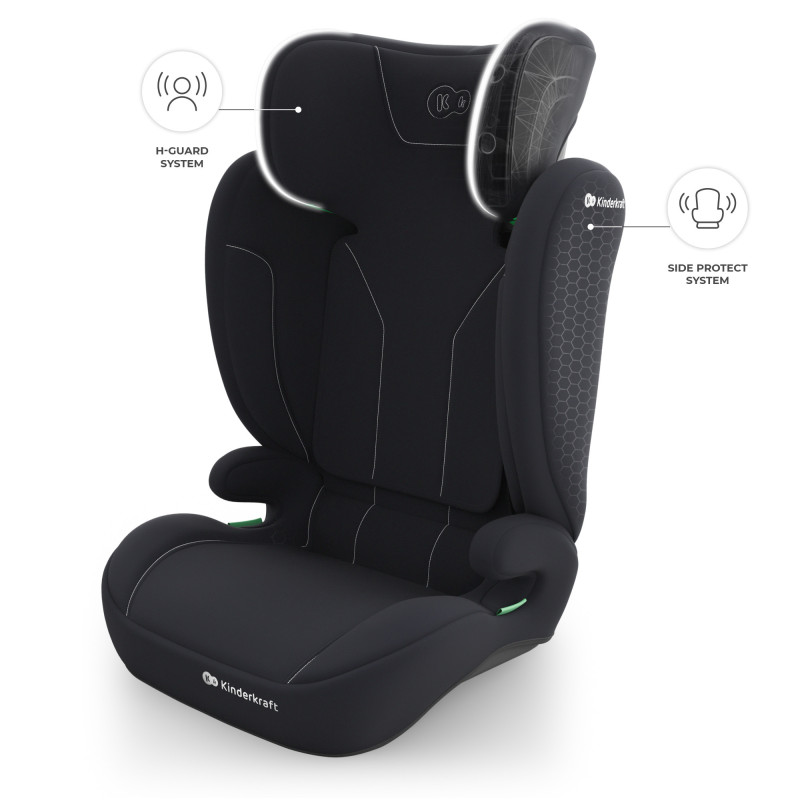 Автокрісло Kinderkraft i-Spark 2 Plus i-Size Black KCISPA02BLKPL00