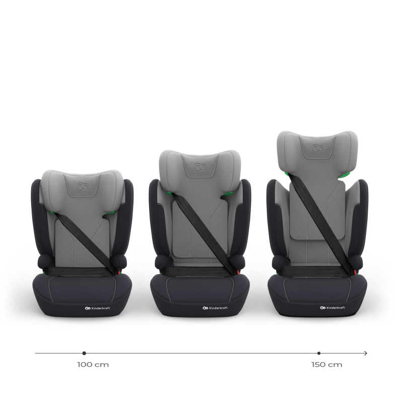 Автокрісло Kinderkraft i-Spark 2 Plus i-Size Grey KCISPA02GRYPL00