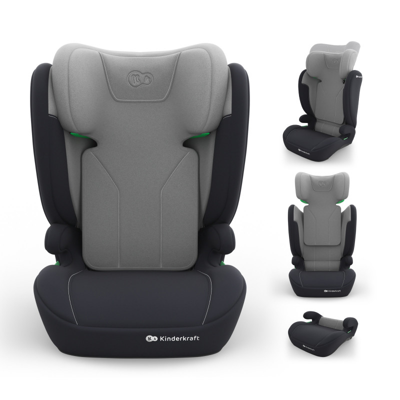 Автокрісло Kinderkraft i-Spark 2 Plus i-Size Grey KCISPA02GRYPL00