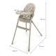 Стільчик для годування Kinderkraft Dinnly Beige KHDINN00BEG0000