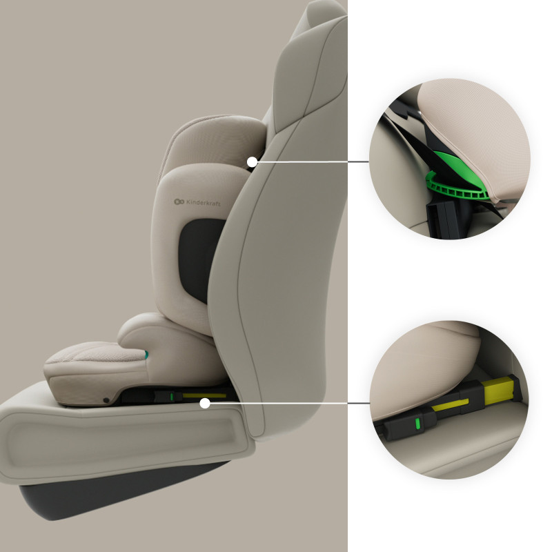 Автокрісло Kinderkraft Xpand 2 PRO i-Size Beige KCXPPR02BEG0000