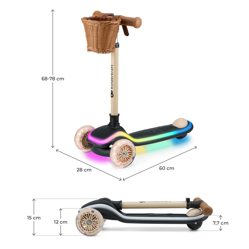 Самокат Kinderkraft Raket Beige KRRAKE00BEG0000