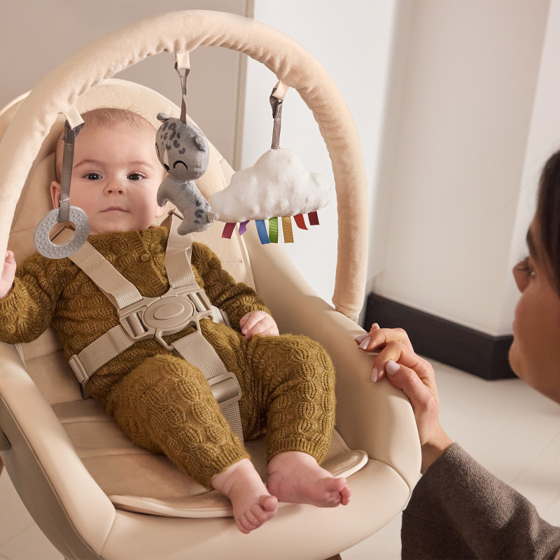Стільчик для годування 2 в 1 Kinderkraft Fini Up Beige KHFINIUPBEG0000