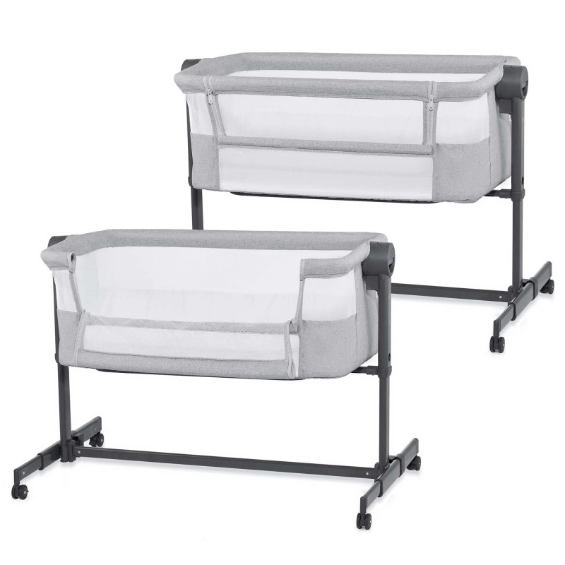 Приставне ліжечко-колиска Kinderkraft Nestee Up 2 Light Grey KLNEE002LGR0000
