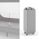 Ліжко-манеж з пеленатором Kinderkraft Leody Up Grey KCLEODUPGRY00AC