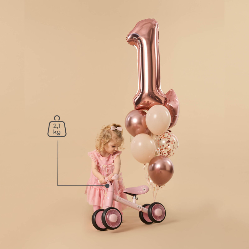 Каталка-біговел Kinderkraft Cutie Flash Beige KRCUFL00BEG0000